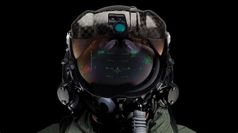 F-35 Fighter Pilot Helmet Display System