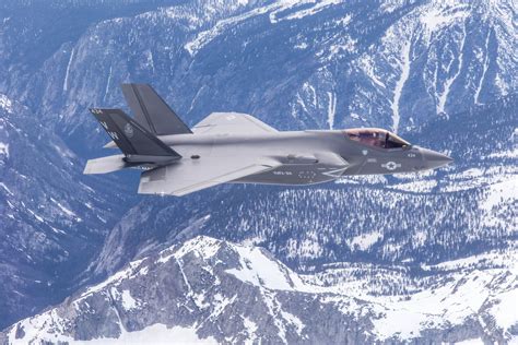 An F-35C Lightning II aircraft taking off from the USS George H.W. Bush in 2019