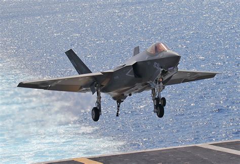 F-35C Lightning II Carrier Landing