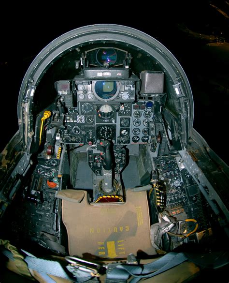 F-4G Wild Weasel cockpit