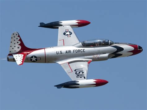 Lockheed F-80 Shooting Star taking off