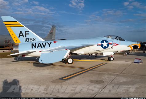 Grumman F11 Tiger on carrier deck