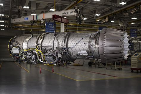 Pratt & Whitney F135 engine on test stand