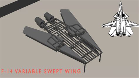 F-14 Variable Sweep Wing