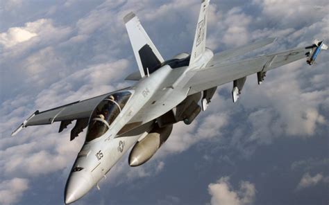 F/A-18 Hornet in flight