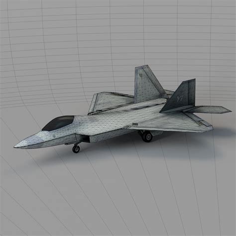 F-22 3D Model Image 5