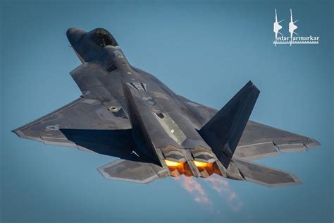 F-22 Raptor afterburners