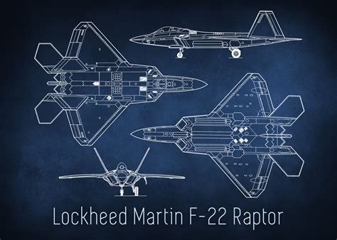 F22 Raptor Blueprints