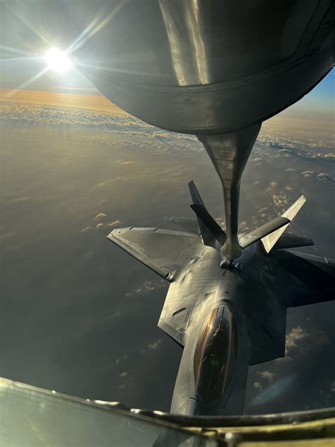 F-22 Raptor in flight