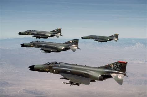 F-4 Phantom Wild Weasel formation