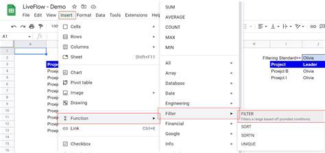 FILTER Function in Excel