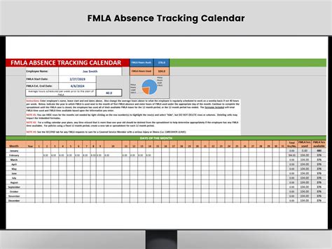 FMLA Master Calendar