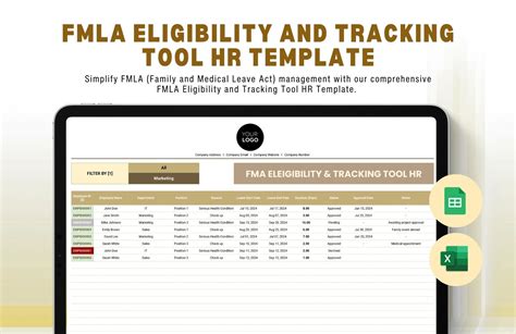 FMLA Tracking Template Excel