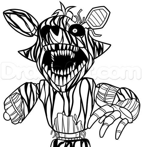 FNAF Coloring Page 3