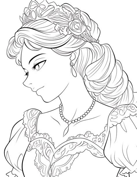 FREE Princess Coloring Pages