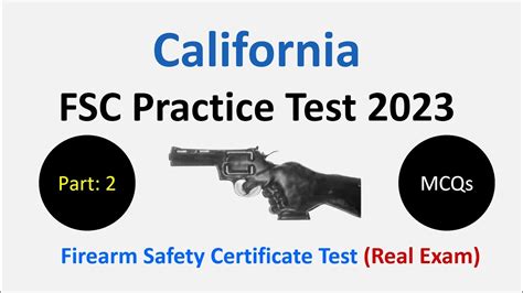 FSC Practice Test Printable Example 2