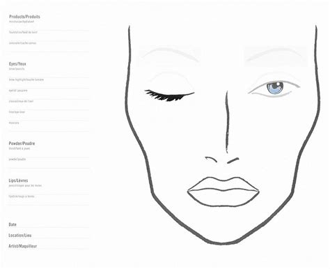 Face Chart For Beginners