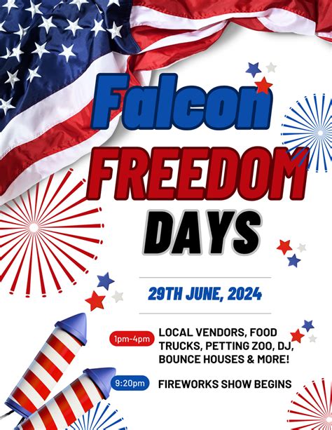 Falcon Freedom Days 2024 Celebration