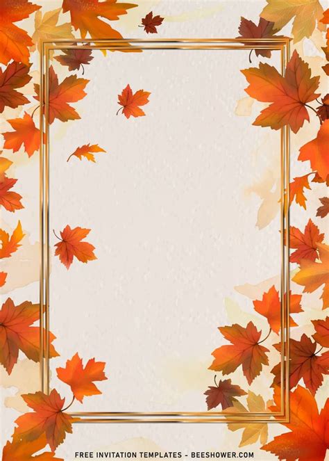 Fall Themed Template