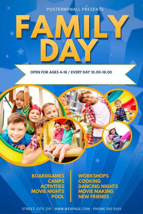 Family Day Flyer Template 5