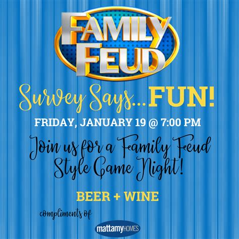 Family Feud Game Night