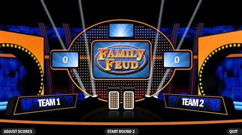 Family Feud Game PowerPoint Template