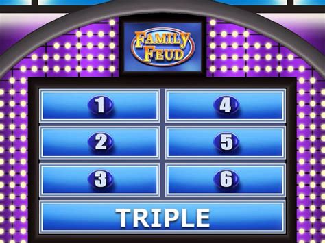 Family Feud Online Template Layout