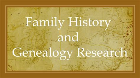 Family History Research Example