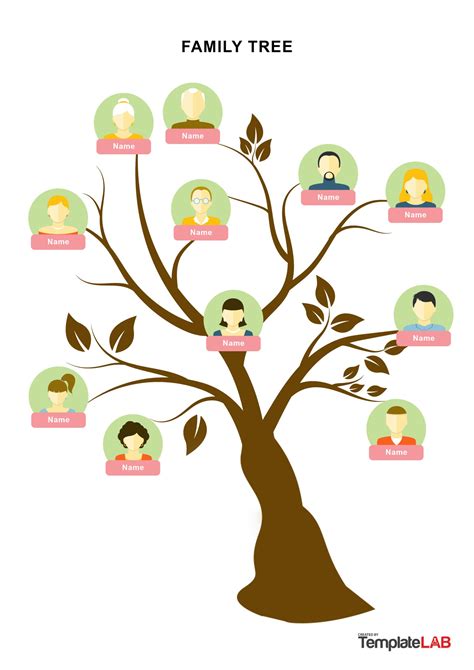 Family Tree Template Design Examples