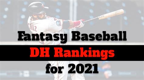 Fantasy Baseball Rankings Hitters