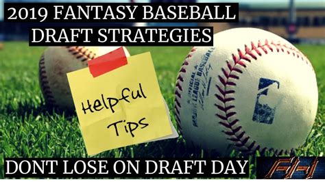 Fantasy Baseball Tips and Advice