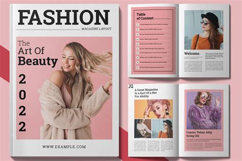 Fashion Magazine Design Templates