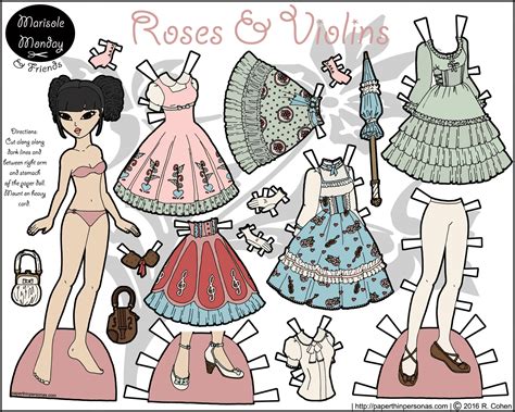 Fashion Paper Dolls