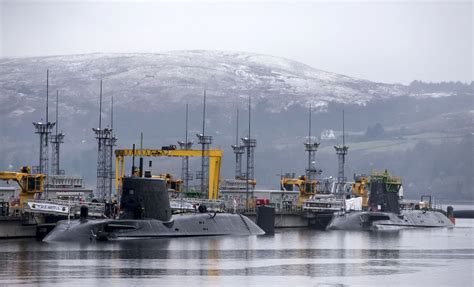 Faslane Naval Base Submarines