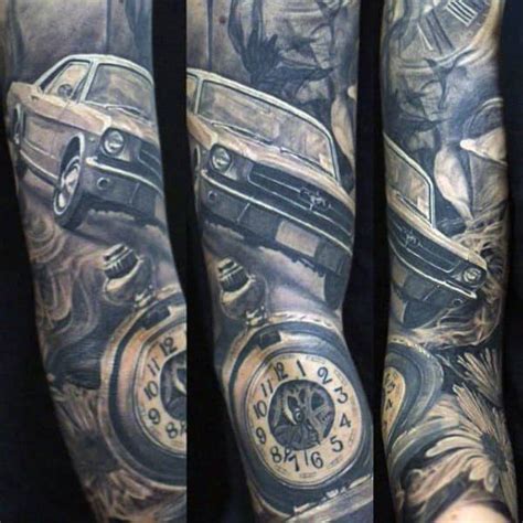 Fast Car Tattoo Designs