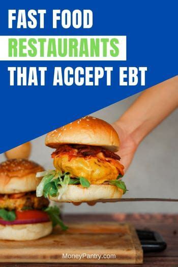 Fast Food Chains That Accept EBT