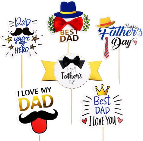 Fathers Day Cake Topper Ideas