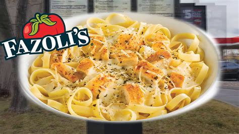 Fazoli's Chicken Fettuccine Alfredo