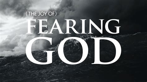 Fearing God