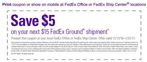 FedEx Ground Shipping Discount Codes