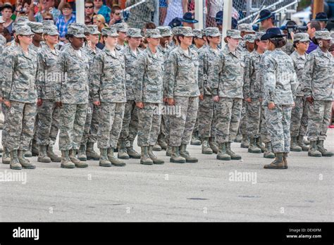 Female Airmen in Basic Training