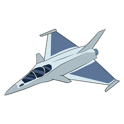 Fighter Plane Drawing 10