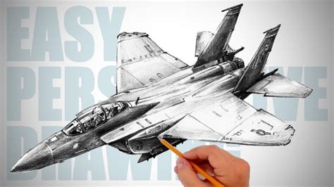 Fighter Plane Drawing 4