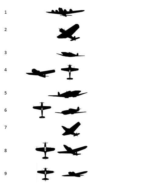 fighter silhouette challenges