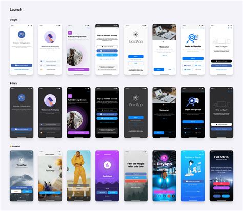 Figma App Template UI Kit