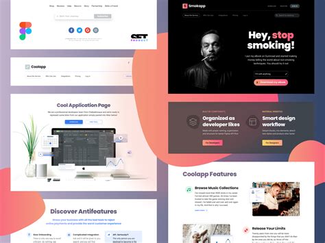 Figma Website Design Templates