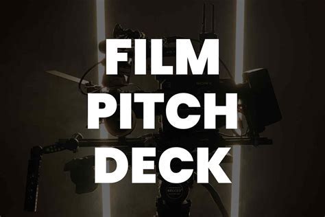 Film Pitch Deck Template