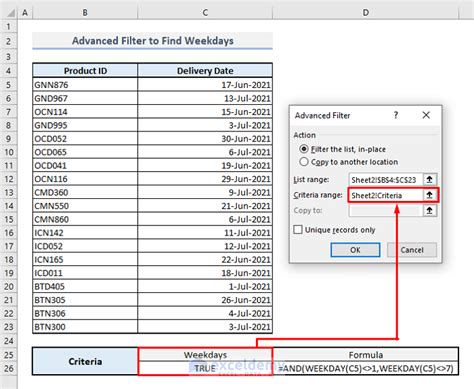 Filtering with Specific Criteria in Excel VBA