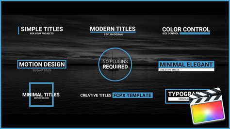 Final Cut Templates Overview