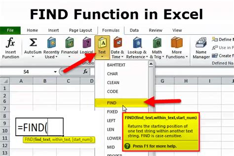 Using the Excel Find and Select Function